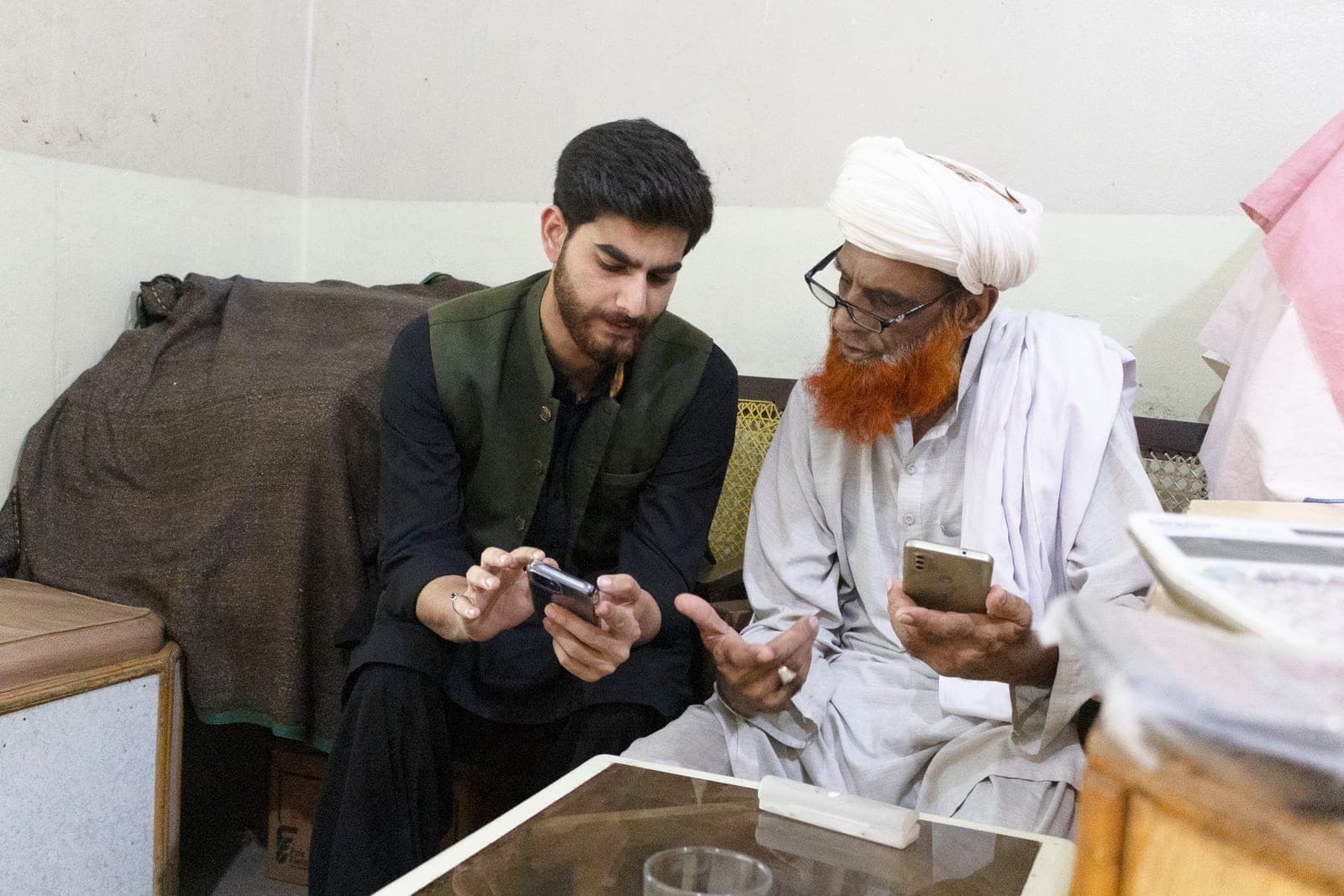 Collecting mandi rates directly from traders in the field
